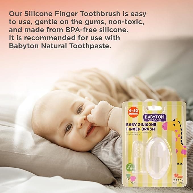 فرشاة أصابع سيليكون للأطفال من بيبي تون - صورة 4