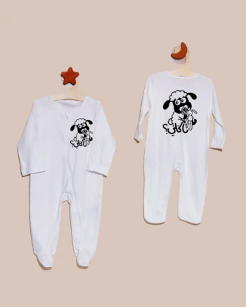 Sleepsuit || Flock Print - would you eat me - Special Edition